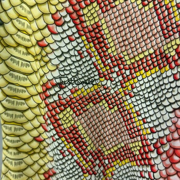 Roberto Cavalli Just Cavalli python snake print jersey dress‎ size 44 - Picture 9 of 13